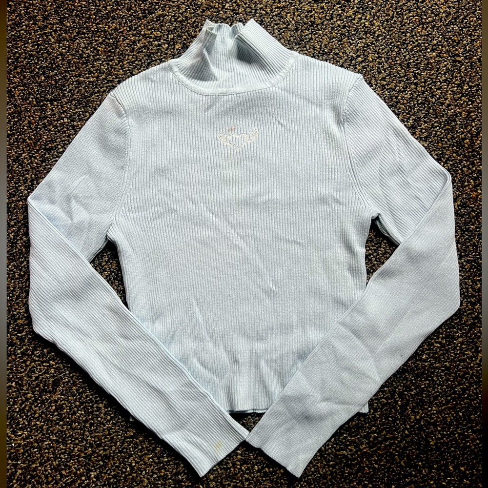 Light Blue Turtle Neck; h&m Size S